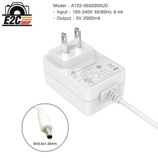 Adapter 5 V 2000mAh หัว SH3.5x1.35mm