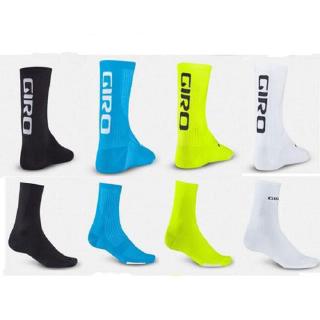 GIRO HRC Team Cycling Socks ยืดหยุ่น ระบายอากาศ สไตล์เรียบง่…
