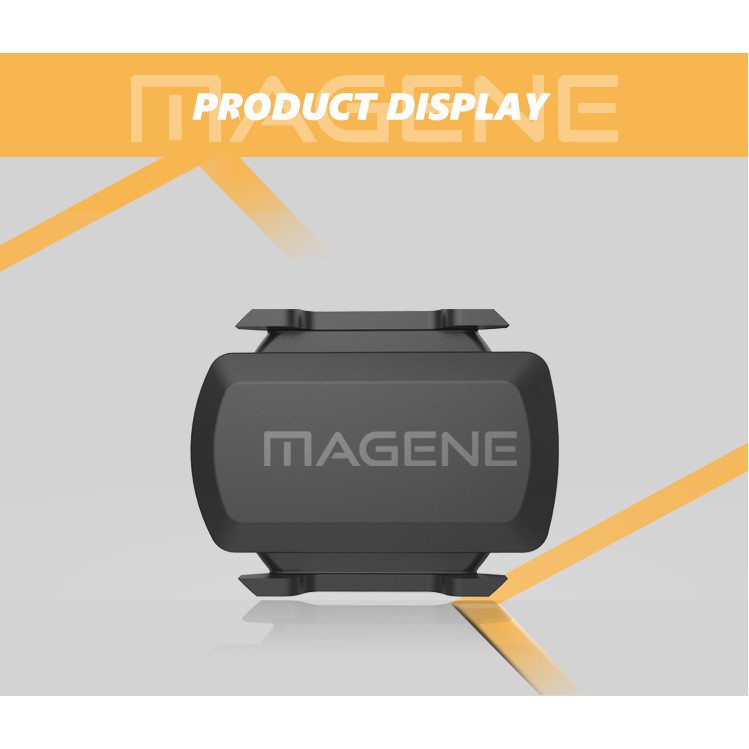 ☋✟✷Magene S3+ เซ็นเซอร์ ความเร็ว/รอบขา Speed/Cadence Sensor เชื่อมต่อผ่าน Bluetooth/ANT+ [Zwift,Onel