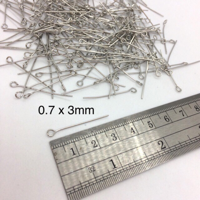 BeadStory Eye Pin สแตนเลส (5gm+-)