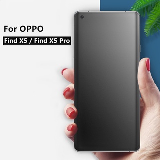 Matte Frosted Film ฟิล์มไฮโดรเจล เหมาะสำรับ OPPO Find X5 / Find X5 Pro ฟิล์มนุ่มใหม่ คุณภาพสูง อุปกรณ์กันรอยหน้าจอ เหมาะสำรับ findx5pro