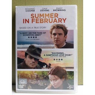 DVD : Summer in February (2013) คิมหันต์พิศวาส " Dominic Cooper, Dan Stevens, Emily Browning "