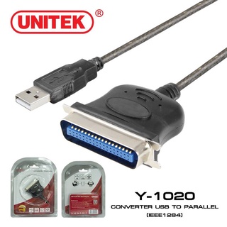 สาย​ UNITEK​ USB​ TO​ Parallel Converter​ (IEEE1284) 36Pin # ( Y-1020 Warranty 2Y)