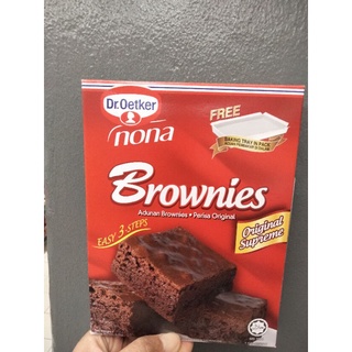 Dr.Oetker Brownies Original แป้งบราวนี่สำเร็จรูป รสดั้งเดิม 510g.