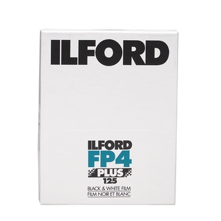 ฟิล์มขาวดำ ขนาด 4x5 นิ้ว ILFORD FP4/125   4×5 INCH