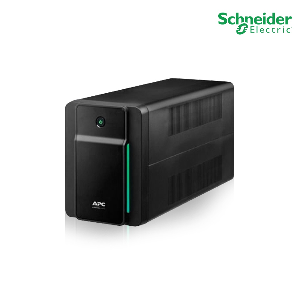 Schneider APC เครื่องสำรองไฟ (1200VA/650WATT) สำหรับเกมส์มิ่ง ระดับสูง AVR, 4 Universal Outlets | BX