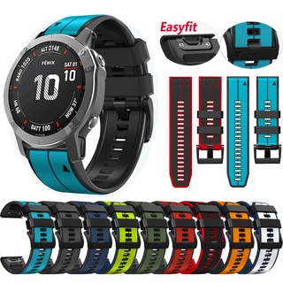 สายนาฬิกาข้อมือซิลิโคนนิ่ม 22 มม. สําหรับ Garmin Epix Gen2 MARQ Instinct 2