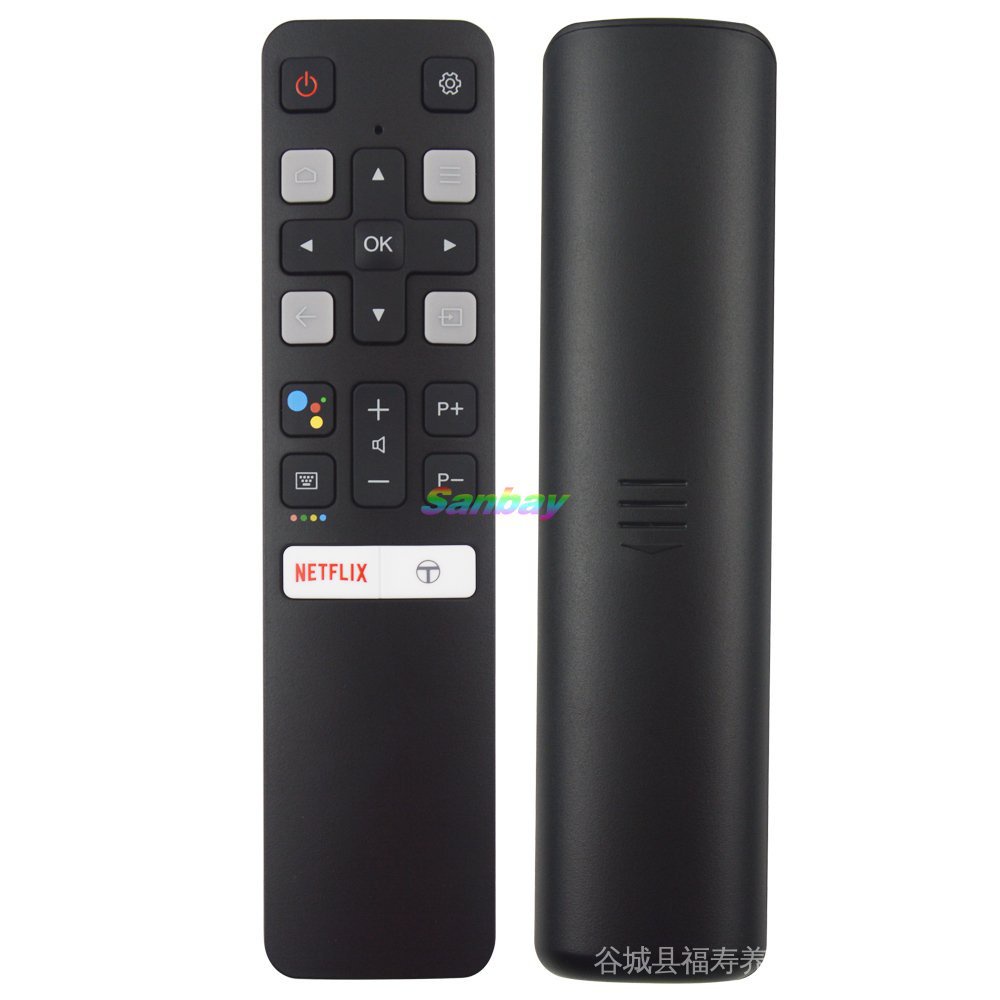 Ir รีโมทคอนโทรลใหม่ Rc802V สําหรับ Tcl ทีวี 65P8S 49S6800Fs 49S6510Fs 55P8S 55Ep680 50P8S 49S6800Fs 