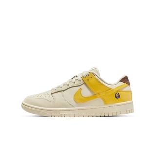 【พร้อมส่ง ของแท้ 100%】Nike SB Dunk Low LX Banana  ผ้าใบ รองเท้าวิ่ง