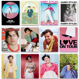 โปสเตอร์ รูปนักร้อง Harry Style สําหรับตกแต่งบ้าน