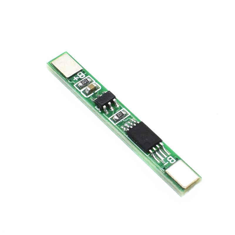 5PCS ใหม่ 1 S 3.7 V 3 A Li-ion BMS PCM บอร์ดป้องกันแบตเตอรี่ PCM สำหรับ 18650 Li