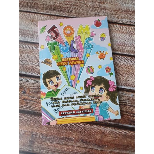 สั่งซื้อล่วงหน้า SCHOOL BOOKS: WRITING BOOK BY CIKGU ZAWANA