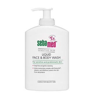 Sebamed Liquid Face &amp; Body Wash 1000 ml ซีบาเมด ลิควิด เฟซ บอดี้ วอช ครีมอาบน้ำ