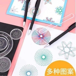 สนุกกับรูปทรงกันกับ  Spirograph delux set