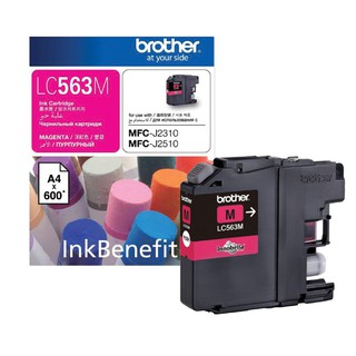 ตลับหมึกอิงค์เจ็ท สีแดง Brother LC-563M /Brother Red Ink Cartridge LC-563M