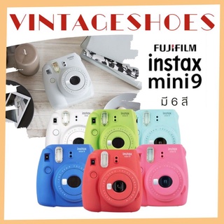 Fujifilm Instax Mini 9 กล้องโพลารอยด์ กล้องฟิล์ม instant Film Camera ประกันศูนย์ 1 ปี