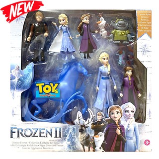 เซ็ตโมเดลตัวละครสุดน่ารักจากแอนิเมชั่นชื่อดัง FROZEN II Ultimate Frozen Collection Limited Edition