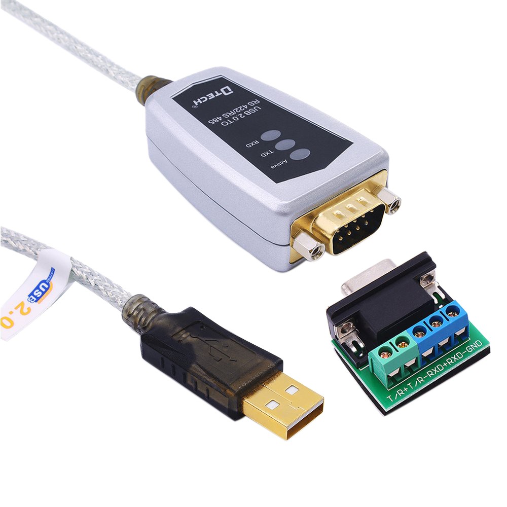 สายอะแดปเตอร์แปลงอนุกรม USB เป็น RS485 RS422 ชิป FTDI