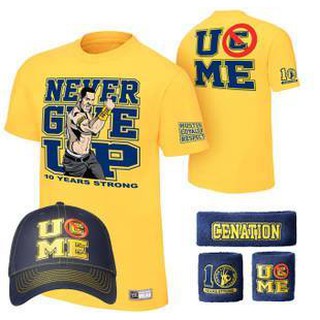 John Cena Yellow Ten Years Strong Package