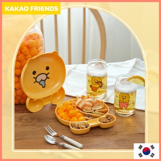 kakao friends Choonsik soju &amp; beer glass 2P + side dish plate 1P