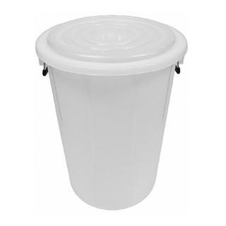 เวลแวร์ ถังน้ำพร้อมฝา ขนาด 40 แกลลอน สีใส Wellware water tank with lid, size 40 gallons, clear color