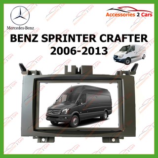 หน้ากากเครื่องเล่น NV-BE-022 BENZ SPRINTER CRAFTER    2006-2013 รหัส NV-BE-022