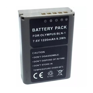 แบตเตอรี่กล้อง รุ่น BLN-1 / BLN1 Battery for Olympus OM-D E-M5, Olympus E-M5, Olympus OM-D E-M5 II, Olympus E-M5 II,...