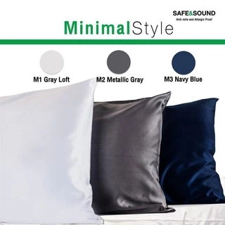 หมอนบอดี้ ขนห่านเทียมใย Ultrashort Microgel Premium Quality ตั้งขอบพนัง 2 ชั้น มาตรฐานกันไรฝุ่น SAFE&SOUND​