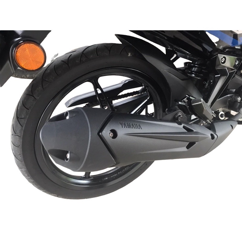 YAMAHA LC135 V4 V5 V6 EXHAUST MUFFLER PROTECTOR COVER HITAM YAMAHA