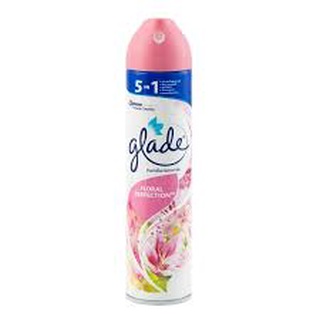 Glade เกลด สเปรย์ปรับอากาศ กลิ่นฟลอรัลเพอร์เฟ็คชั่นส์ 320 มล.