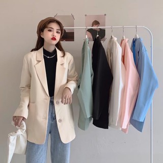 เสื้อคลุม Brazer ลุคเกาหลี