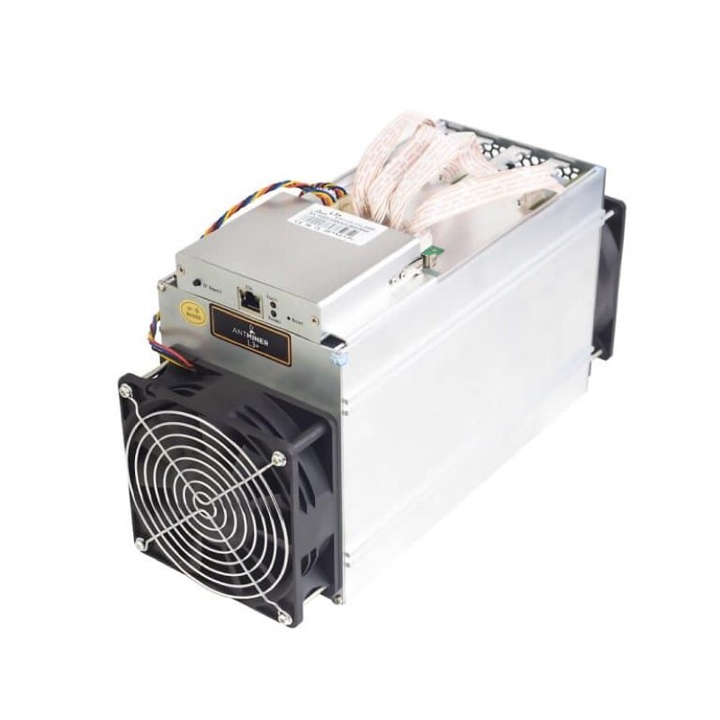 Antminer L3+ มือสอง สภาพสวย 95 รวม PSU Bitmain 1800w (เครื่องขุด Bitcoin เหรียญ LTC, Dogecoin)