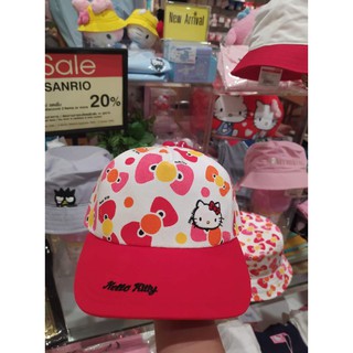 SANRIO หมวกแก็ป คิตตี้ สีแดง