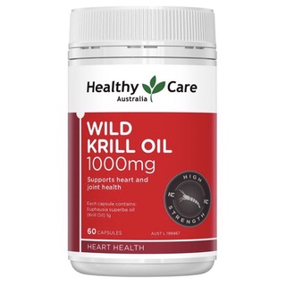 วิตามิน Healthy Care สูตร Wild Krill Oil 1000 mg