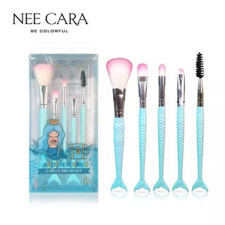 ชุดแปรงแต่งหน้า NEE CARA (นีคาร่า ) BRUSH SET 5 PIECE รหัสสินค้า: N688