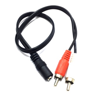 สายแปลง RCA ออกช่องหูฟัง แจ็ค3.5mm