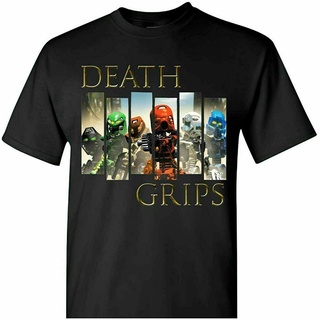 [100% Cotton] ใหม่ เสื้อยืด พิมพ์ลาย Death Gripsreprint ดีไซน์ตลก อัตราการส่งคืนสูงมาก