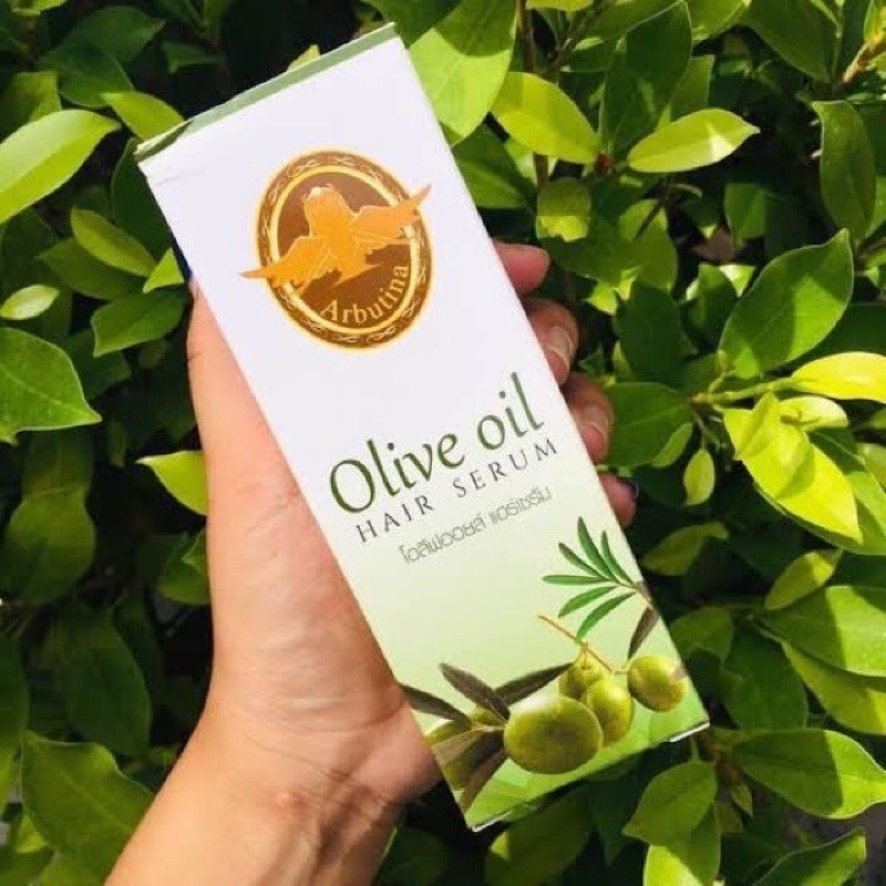Olive oil hair Serum arbutina_thailand ThaiPick
