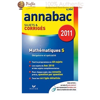 Annabac sujets et corrigés 2011 :Mathématiques S, Paperback : 9782218945359 (นำเข้าของแท้100%)