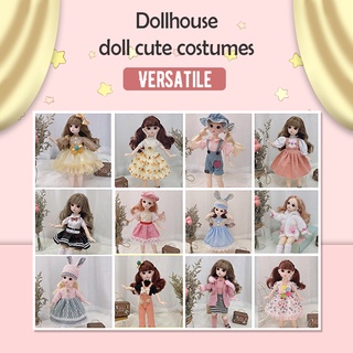 [Xshki] ของเล่นเด็กเสื้อผ้าตุ๊กตา Bjd Doll 1/6 Princess Diy ขนาด 30 ซม. (ไม่มีตุ๊กตา) Dom