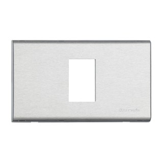 หน้ากาก หน้ากากสวิตซ์-ปลั๊ก ฝาครอบ สวิทซ์ 1 ช่อง PANASONIC WEG6501K PLATES 1 MODULES WEG6501K PANASONIC