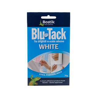 บอสติก บลูแทค ต้นตำหรับกาวดินน้ำมัน 75 กรัม สีขาว Bostik Blutack Original Clay Glue 75 g. White