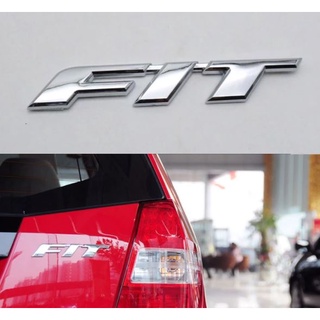 ตัวอักษร ฟิท ฮอนด้า มีกาวในตัว พร้อมติดตั้ง โลโก้ 2010 - 2012 FIT Honda GE6  letter logo