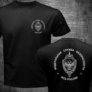 ใหม่ เสื้อยืดลําลอง แขนสั้น พิมพ์ลาย Eagle KGB FSB Spetsnaz Counter Terrorist Special Forces Alpha แฟชั่นสําหรับผู้ชาย