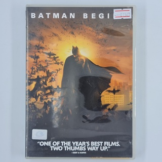 [01347] Batman Begins (DVD)(USED) ซีดี ดีวีดี สื่อบันเทิงหนังและเพลง มือสอง !!