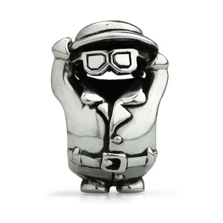 OHM Beads รุ่น Invisible Man - Silver 925 Charm เครื่องประดับ บีด เงิน เแก้ว จี้ สร้อย กำไล OHMThailand