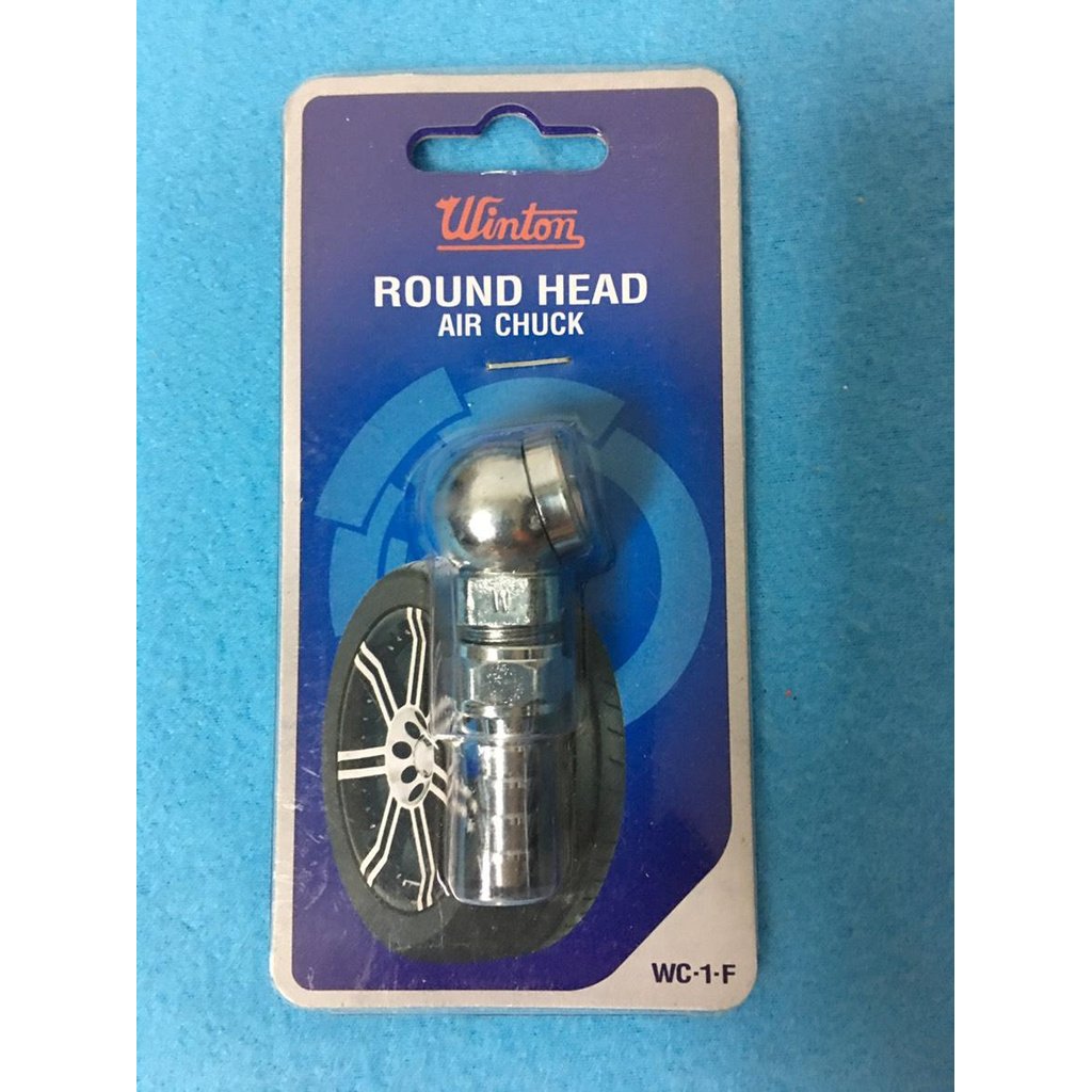 หัวเติมลมยางหัวเดียวแบบหางไหล Winton WC-1-F (PU109)