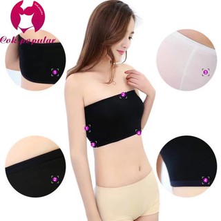 #039 🔥งานดี เกาะอกผ้าไร้ขอบ🔥ใส่สบายกันโป๊ได้ดี ผ้าเนื้อดีเยี…