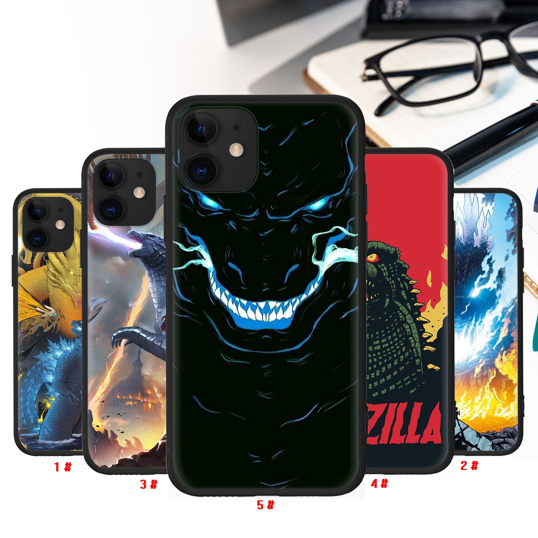 เคสโทรศ พท ซ ล โคนน มป องก นรอยส าหร บ Iphone X Xr Xs Max 5 6 5 S 6 S 7 8 Plus Se Ae 115 Godzilla Shopee Thailand