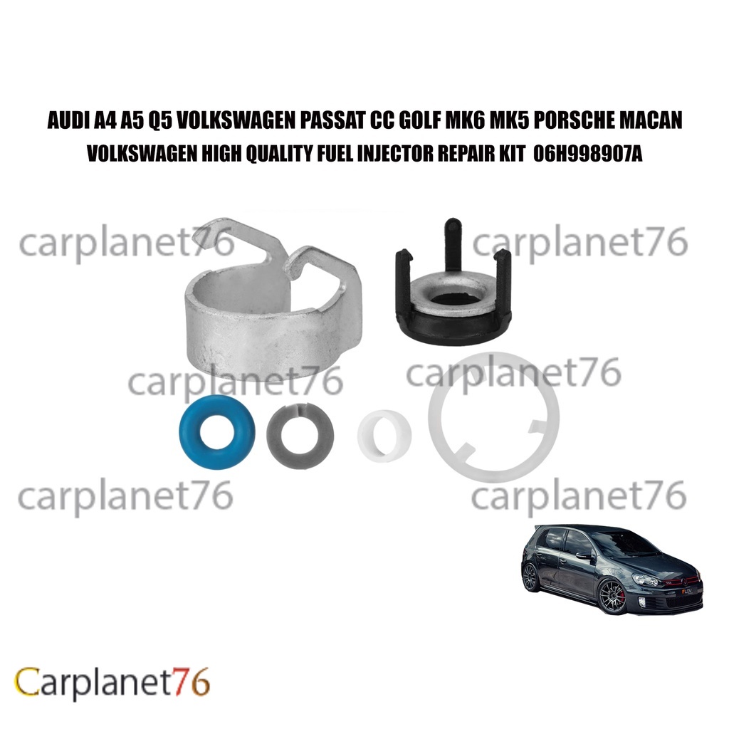 AUDI A4 A5 Q5 VOLKSWAGEN PASSAT CC GOLF MK6 MK5 PORSCHE MACAN FUEL INJECTOR REPAIR KIT 06H998907A 06